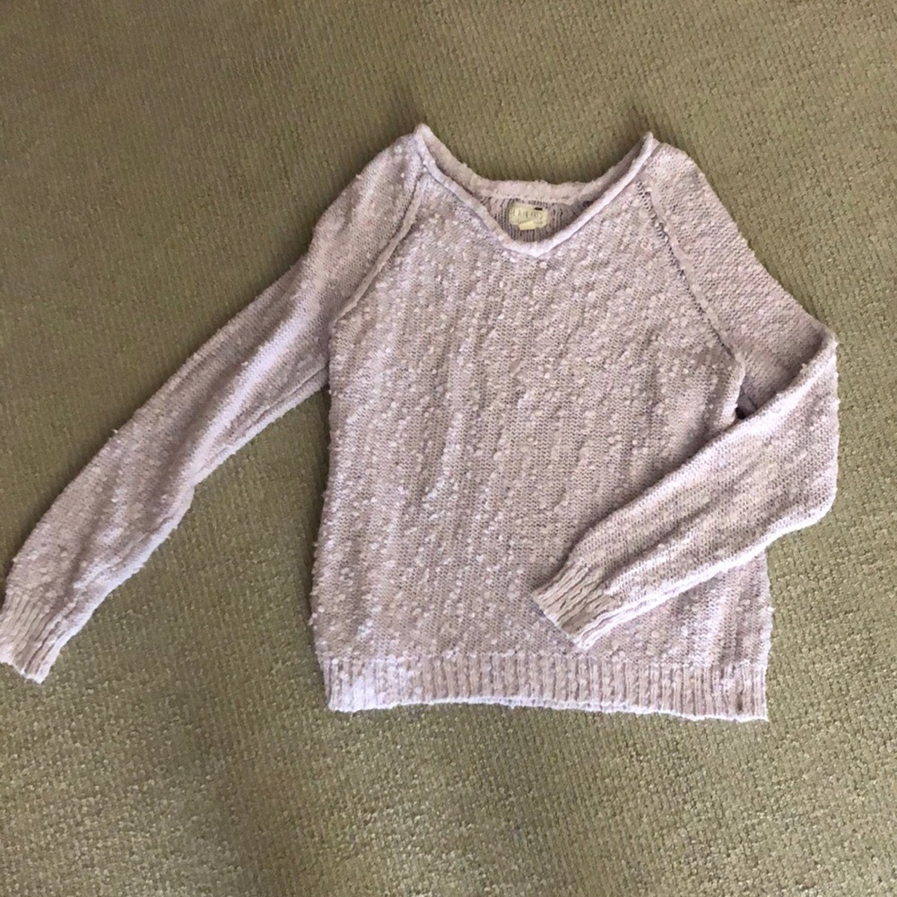 Purple pilled sweater LA Hearts